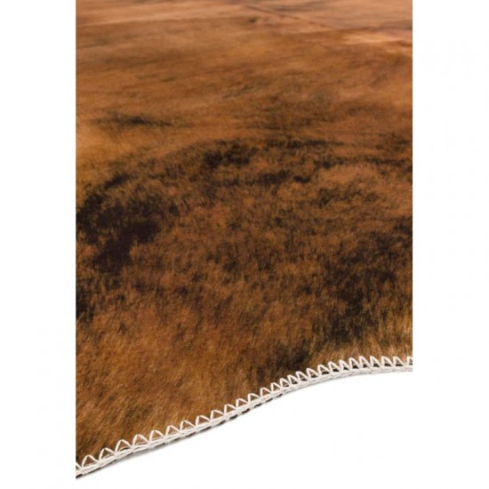 Nashville Faux Cowhide Chestnut