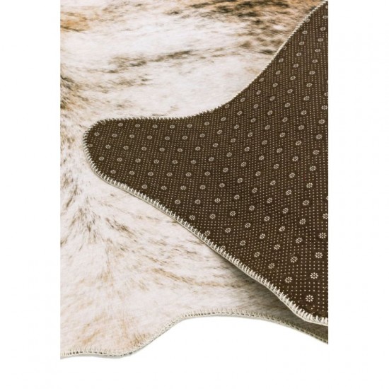 Nashville Faux Cowhide Grey