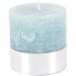 Blue Rustica Pillar Candle 10x10cm