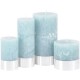 Blue Rustica Pillar Candle 10x10cm
