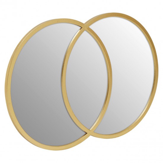  Farran Overlapped Circles Wall Mirror
