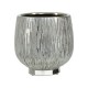 Jasper Small Silver Ceramic Planter