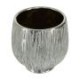 Jasper Small Silver Ceramic Planter