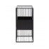 Adel Black Floor Standing Planter