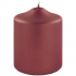 Bordeaux Metallic Candle 10cm
