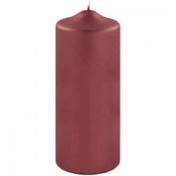 Bordeaux Metallic Candle 20cm