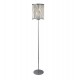 ELLA II 8LT PENDANT- CHROME, CRYSTAL DROPS, ALUMINIUM TUBES