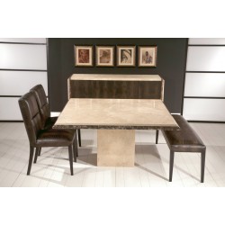 PARTHENON  Square Dining Table
