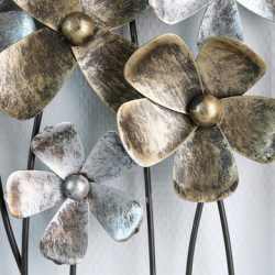 "Fleurie" Metal Wall Art 