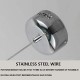 Nebula – Integrated LED 12-Light Spiral Crystal Cluster Drop Pendant Chrome