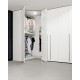 Dressing room wardrobe w/ 2 x 45° doors