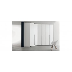 Dressing room wardrobe w/ 2 x 45° doors