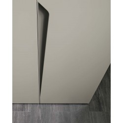 Drop hinged doors